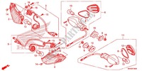 INDICATOR (2) for Honda CBR 1000 RR FIREBLADE CABS TRICOLORE 2015