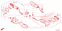 INDICATOR (2) for Honda CBR 125 REPSOL 2015