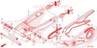 SWINGARM   CHAIN CASE for Honda CBR 500 R ABS 2015
