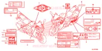 CAUTION LABEL (1) for Honda CBR 500 R ABS 2015