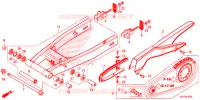 SWINGARM   CHAIN CASE for Honda CBR 500 R ABS 2015