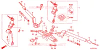 HANDLE PIPE/TOP BRIDGE (2) for Honda CBR 250 R ABS BLACK 2012