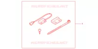 MAGNETIC SWITCH KIT for Honda CBR 600 R ABS VERMELHO 2012