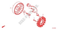 LEFT CRANKCASE COVER   ALTERNATOR (2) for Honda CBR 600 R ABS RED 2012