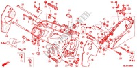 FRAME for Honda CBR 600 R ABS RED 2012