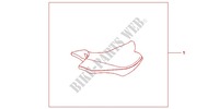 SEAT ASS*PRD/PBK* for Honda CB 1000 R ABS 2010