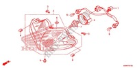 HEADLIGHT for Honda WAVE 110 front brake disk 2013