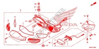 TAILLIGHTS for Honda WAVE 110 front brake disk 2013