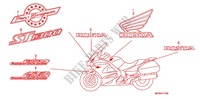 STICKERS for Honda PAN EUROPEAN 1300 ABS 2012