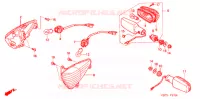 INDICATOR (2) for Honda XL 1000 VARADERO 2003