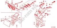 TAILLIGHT (2) for Honda CROSSRUNNER 800 2012