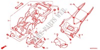 REAR FENDER for Honda CBR 1000 RR ABS BLANCHE 2012
