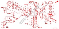 REAR BRAKE MASTER CYLINDER for Honda CBR 1000 RR ABS RED 2012