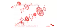 STARTER MOTOR CLUTCH for Honda CBR 1000 RR ABS 2009