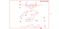LUGGAGE RACK for Honda CB 500 2000