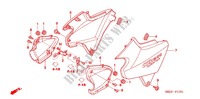 SIDE COVERS (CB1300/A/S/SA) for Honda CB 1300 ABS, TETE DE FOURCHE 2006
