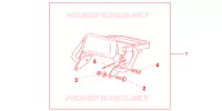 LUGGAGE RACK for Honda CB 1300 ABS FAIRING 2007