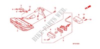 TAILLIGHT (2) for Honda CB 1300 SUPER FOUR ABS 2010