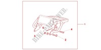 LUGGAGE RACK for Honda CB 1300 ABS 2005