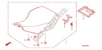 SINGLE SEAT (2) for Honda FOURTRAX 420 RANCHER 4X4 Manual Shift CAMO 2010