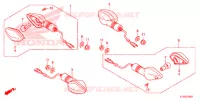 INDICATOR (2) for Honda CBF 125 2012