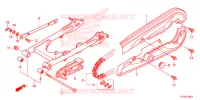 SWINGARM   CHAIN CASE for Honda CBF 125 2012