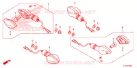 INDICATOR (2) for Honda CBF 125 2012