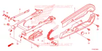 SWINGARM   CHAIN CASE for Honda CBF 125 2012