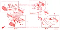 INDICATOR (2) for Honda NX4 FALCON 400 Fi 2013