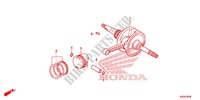 CRANKSHAFT for Honda SH 150 DS ABS SPECIAL 5ED 2016