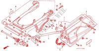 REAR ARM   CHAIN CASE for Honda XLS 125 1990