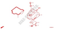 CYLINDER HEAD COVER for Honda CRF 250 X 2008