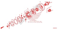 STARTER MOTOR CLUTCH for Honda FOURTRAX 420 RANCHER 4X4 ES RED 2016