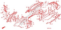 REAR COWL (FJS400D9/FJS400A) for Honda SILVER WING 400 ABS 2011