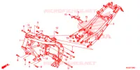 FRAME for Honda CB 500 F ABS BLACK 2014