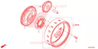 STARTER MOTOR CLUTCH for Honda CB 500 F ABS BLACK 2014
