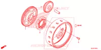 STARTER MOTOR CLUTCH for Honda CB 500 F ABS BLACK, RED 2014