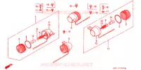 INDICATOR (2) for Honda MONKEY 50 TYPE 1 1979