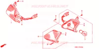 INDICATOR (2) for Honda 250 FREEWAY 1997