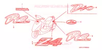 STICKERS for Honda 50 SMART DIO Z4 2003