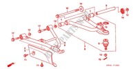 FRONT SUSPENSION ARM (TRX500FA/FGA'05) for Honda FOURTRAX 500 FOREMAN RUBICON Hydrostatic 2005