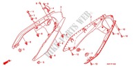 SEAT   REAR COWL for Honda CBF 125 2012