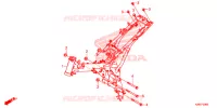 FRAME for Honda MSX 125 2016