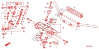 HANDLEBAR   TRIPLE CLAMP   STEERING STEM (CRF450X8,9,B,C,D) for Honda CRF 450 X 2008