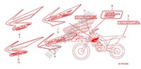 STICKERS (CRF450X'05,'06,'07,'08) for Honda CRF 450 X 2007