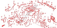 REAR FENDER ('07/'08) for Honda FOURTRAX 500 FOREMAN RUBICON GPS 2007