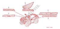 EMBLEM/MARK  for Honda FOURTRAX 500 FOREMAN RUBICON GPS CAMO 2007