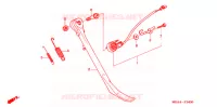 SIDE STAND for Honda VTX 1300 S 2007