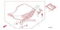 SINGLE SEAT (2) for Honda FOURTRAX 420 RANCHER 4X4 Manual Shift 2009