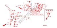 HANDLEBAR for Honda TRX 450 R SPORTRAX Electric Start WHITE 2009